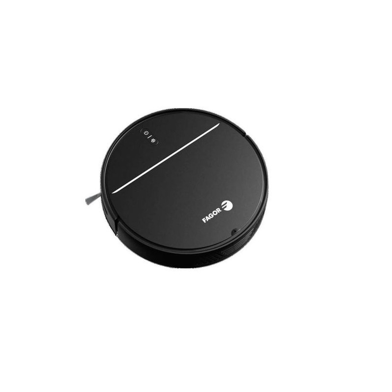 FAGOR FGR200 - 3-in-1 Connected Robot Vacuum Cleaner - 80 min - 12 W - 600 ml - Black