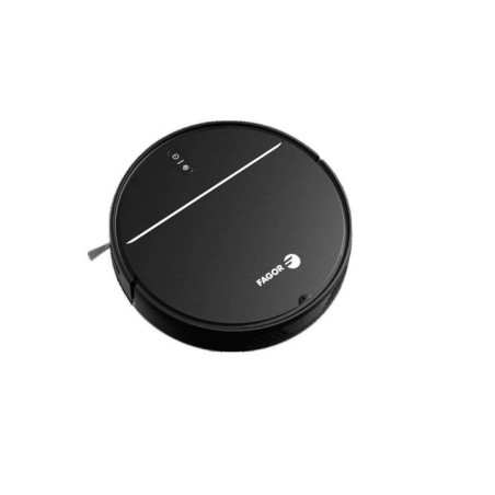 FAGOR FGR200 - Vernetzter 3-in-1-Staubsaugerroboter - 80 Min. - 12 W - 600 ml - Schwarz