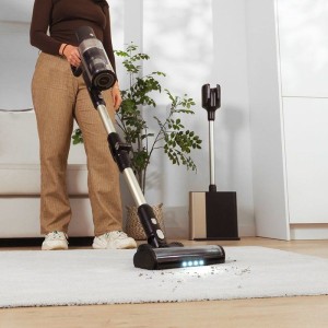 Aspirateur Balai - CECOTEC Conga Rockstar 5500 Hurricane Station Flex - 30 000 Pa - 90 min - Noir / Gris
