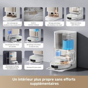 DREAME L50 Pro Ultra – Roboterstaubsauger mit automatischer Absaugung und automatischer Wischmoppreinigung – 19.500 Pa