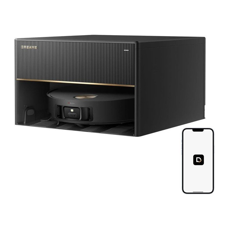 DREAME X50 Master Roboterstaubsauger mit 24,9 cm kompakter Basis, 8-in-1-Basis, Kreuzungssystem