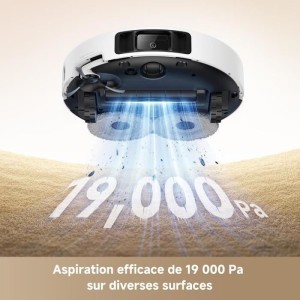 MOVA P50 Ultra - Robot Vacuum Cleaner with Docking Station - 19,000 Pa - Cleaning from corners to edges