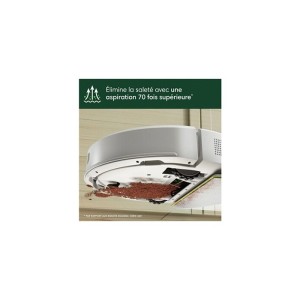 Aspirateur Robot Laveur - IROBOT Roomba 105 Combo + Autoempty - 2h - 7000 Pa - 400 ml - Blanc