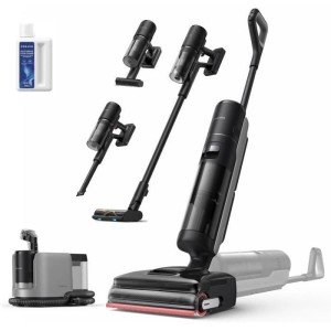 DREAME H15 Mix Aspirateur Laveur 7-en-1 - Bras robotique IA - Nettoyage des Bords Triple - 23 kPa - Lavage Brosse a l'eau a 100