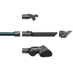 2-in-1 Akku-Stielstaubsauger – H.Koenig UPX32 – 30.000 Pa – 50 Min. – 0,8 l – Blau