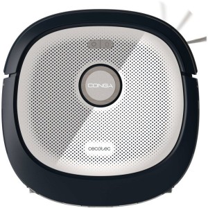 Aspirateur Robot Laveur - CECOTEC Conga Z100 - 20 000 Pa - Noir / Inox