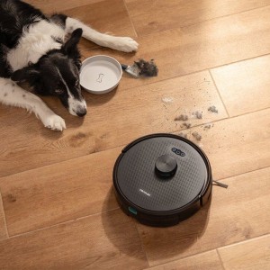 Aspirateur robot laveur - CECOTEC Conga M70 - 20 000 Pa - 160 m² - 400 ml - Noir