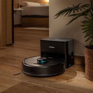 Aspirateur robot laveur - CECOTEC Conga Y50 - 5 000 Pa - Noir