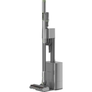 Besenstaubsauger mit Entleerungsstation - ARTHUR MARTIN - AMAB148 – 200 W – 40 Min. Akkulaufzeit – 80 AW – Grau