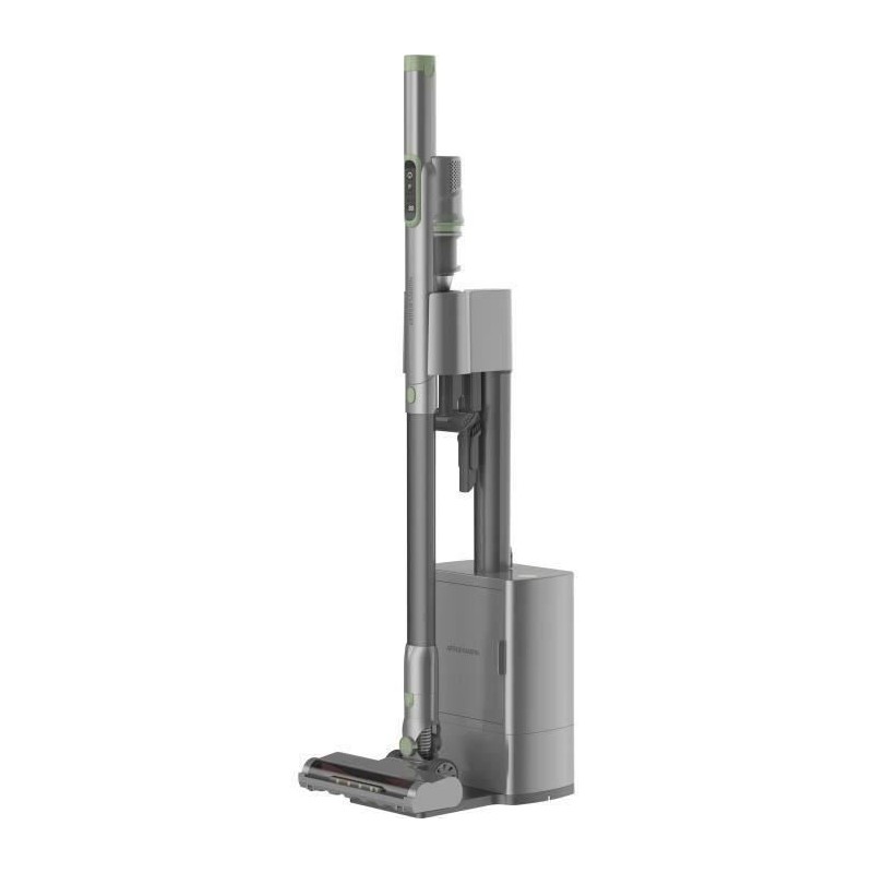 Aspirateur Balai avec base de vidange - ARTHUR MARTIN - AMAB148 – 200 W – 40 min d'autonomie – 80 AW - Gris