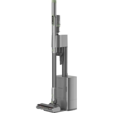 Besenstaubsauger mit Entleerungsstation - ARTHUR MARTIN - AMAB148 – 200 W – 40 Min. Akkulaufzeit – 80 AW – Grau