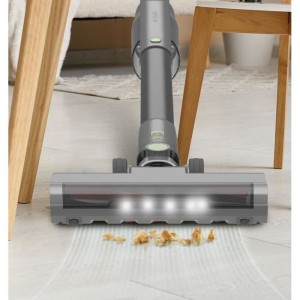 Aspirateur Balai avec base de vidange - ARTHUR MARTIN - AMAB148 – 200 W – 40 min d'autonomie – 80 AW - Gris