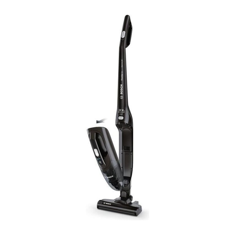 BOSCH BBHF220 Aspirateur balai sans fil 2en1 - Autonomie 40min - Capacité du bac 0,4L - filtre lavable