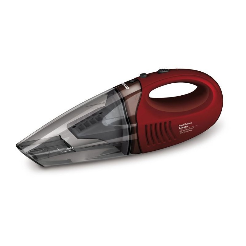 Aspirateur a main SENCOR SVC 190R - Sec&humide - Sans sac - Rouge
