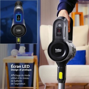 BEKO VRT84225VI - Cordless Stick Vacuum Cleaner - 100 Air Watts Suction Power - Illuminated Brush - Runtime up to 45 minutes