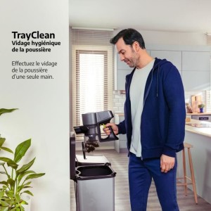 BEKO VRT84225VI - Aspirateur Balai sans fil - Puissance d'aspiration 100 Air Watts - Brosse éclairée - Autonomie jusqu'a 45 mi