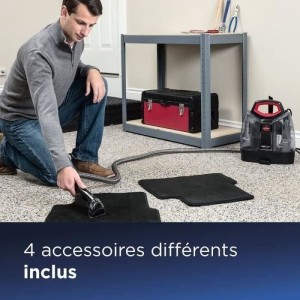 Bissell Multiclean Spot & Färbung 4720 m - Multi -Oberflächenreiniger für Teppiche, Teppiche, Möbel, Treppen und Auto