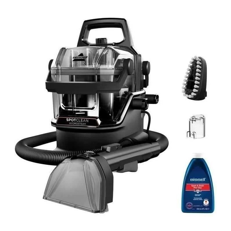 NEUER BISSELL SpotClean HydroSteam Select – Dampfreiniger – Teppiche, Auto, Fliesen – 1000 W – 4,5 m – 3 Reinigungsmod