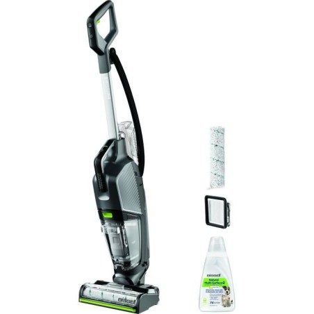 NEUER BISSELL CrossWave Hydrosteam PET Select – Kabelgebundener Dampfreiniger – Hartböden und Teppiche – Selbstreinigend
