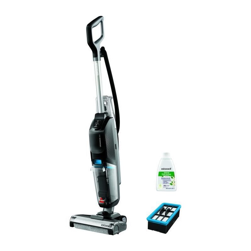 BISSELL CrossWave HF2 Select - Aspirateur Multifonction filaire 3 en 1 - Aspiration / Lavage / Séchage - Fonction