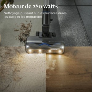 BISSELL PowerClean FurGuard Select - Aspirateur Balai sans fil - Puissance 280 W - Autonomie 50 min - Spécial animaux