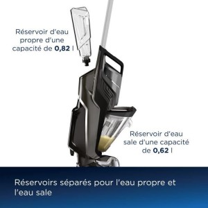 BISSELL B3569N Crosswave C6 Select Akku-Stielstaubsauger – Reinigung verschiedener Oberflächen – Automatische Selbstreinigu