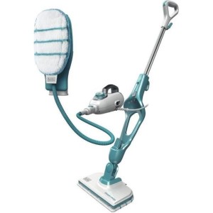 BLACK+DECKER - FSMH1351SM-QS - Balai vapeur avec nettoyeur a main 1300W - Réservoir 500 ml - Temps de Chauffe 15s - 10 Accessoi