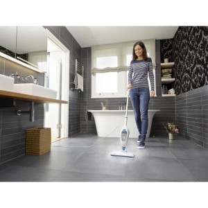 BLACK+DECKER - FSMH13E5-QS - Balai vapeur avec nettoyeur a main 5 en 1 1300W - Réservoir : 350 ml - Câble :4.8M