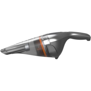 BLACK + DECKER NVC220WC-QW - Handstaubsauger - Dustbuster Lithium 7,2V - EasyGrip - Chrom und Titan