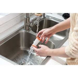 Akku-Handstaubsauger – BLACK & DECKER DVC320B21-QW – 35 AW – 12 V – 2 Geschwindigkeiten – Roségold