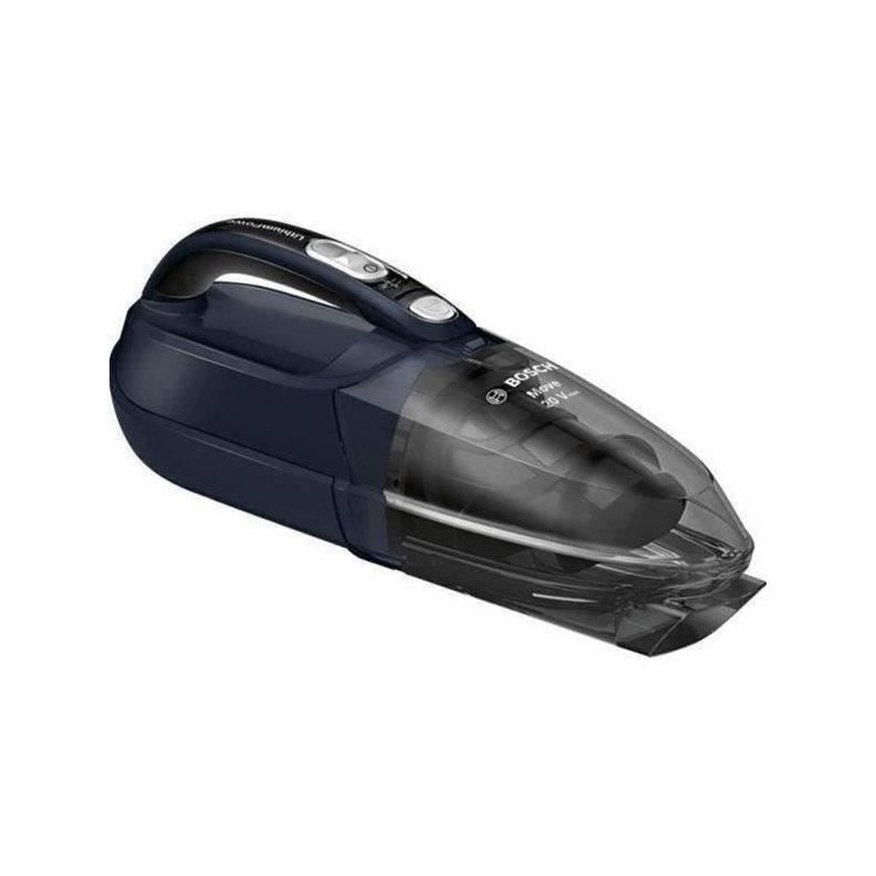 Aspirateur a main BOSCH BHN20L - 20V - Autonomie 45 min - Batterie Lithium-Ion - 2 vitesses - Bac de poussiere 400 ml