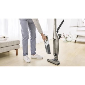 BOSCH BBH3ALL23 Aspirateur balai sans fil 2en1 et multifonction Flexxo - 2 vitesses - 23V - 50 mn d'autonomie - Champagne métal