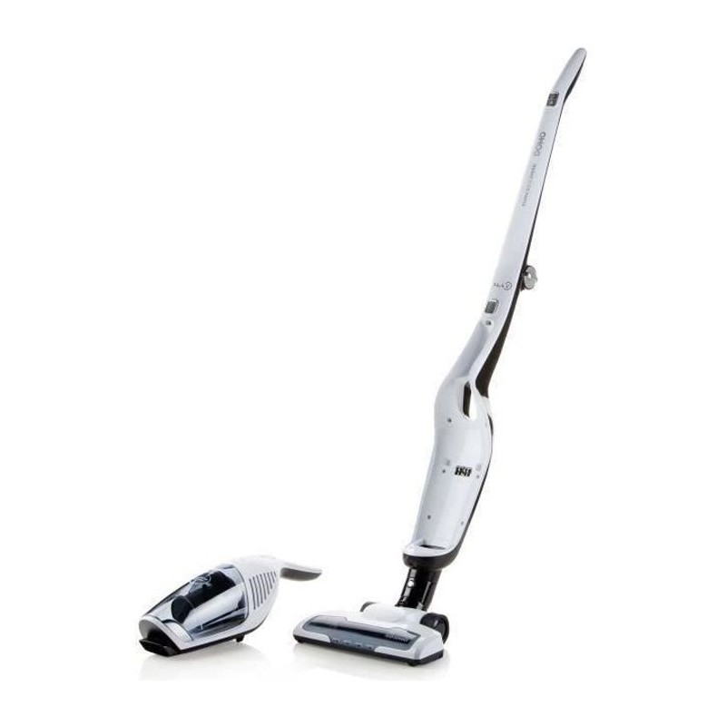 DOMO DO217SV - Handlicher 2-in-1-Staubsauger - 2 Geschwindigkeiten - Zyklonsystem - 40 Minuten Autonomie - 0,5-Liter-Staubtank