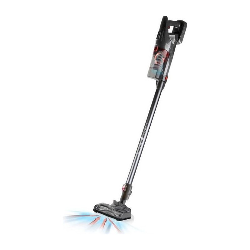 Domo do1032SV - 2 in 1 - 18.5 V broom vacuum cleaner - Li -ion battery - Cyclonic system - rotary brush