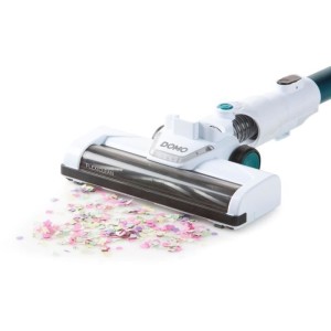 DOMO DO233SV - Kabelloser 2-in-1-Staubsauger - 2 Geschwindigkeiten - Zyklonsystem - Autonomie 20 Minuten - Staubbehälter 0,6 l