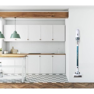 DOMO DO233SV - Kabelloser 2-in-1-Staubsauger - 2 Geschwindigkeiten - Zyklonsystem - Autonomie 20 Minuten - Staubbehälter 0,6 l
