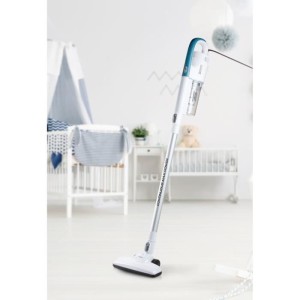 DOMO DO237SV - Wuted Broom Vakuumreiniger - 450W - Push Reservoir 0,45 l - Abnehmbare Filter - Handsaugerreiniger