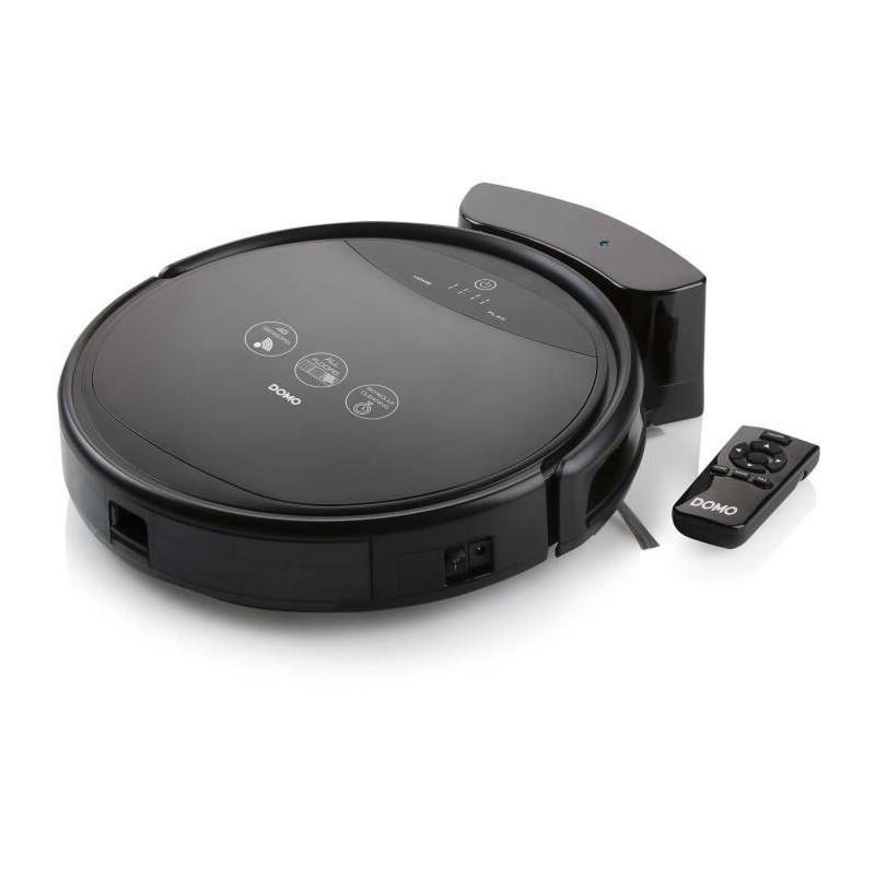 Aspirateur robot avec télécommande - DOMO - DO7293SN - 120 min - 2000 PA - 550 ml