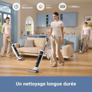 Mopp-Staubsauger – DREAME MOVA K20 – 200 W – 30 Min. – Wasser und Staub – Weiß