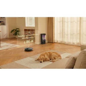 EZICLEAN AirFlow MAX Saug- und Wischroboter – mit LiDAR-Sensor und automatischer Entleerungsstation – 15.000 Pa – 2 l –