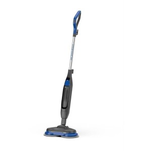 Dampfreiniger-Mopp - EZICLEAN - STEAM WAVE 360 - 1200 W - 24 g/min - 450 ml - Schwarz / Blau