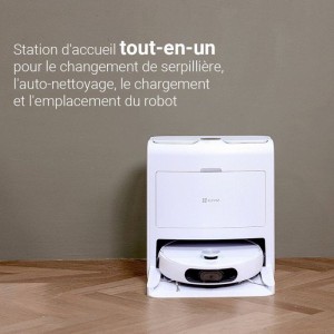 EZVIZ RS2 Robot Vacuum Cleaner with Dock - Automatic Washing/Drying/Cleaning/Refilling - 4000 Pa