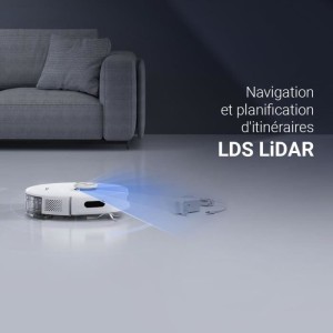EZVIZ RE5 – Roboterstaubsauger – 4000 Pa Leistung – LIDAR-Navigation – Hindernisvermeidung – Teppicherkennung