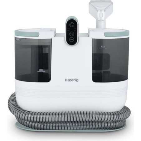 Heißwasser-Textilreiniger – HKoeNIG TWT88 – 1600 ml – 290 ml/min – 1200 W – Weiß