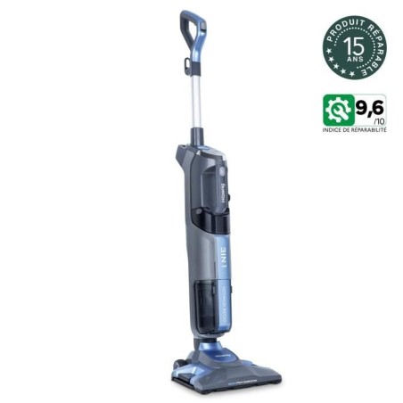 HKoeNIG 3-in-1-Dampfstaubsauger – Staubkapazität 1 l, Wasser 0,38 l – Klasse A