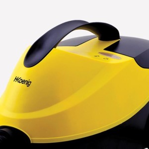 HKoeNIG Dampfreiniger – 4 bar – Fassungsvermögen 1,5 l – Aufheizzeit 8 Min. – Autonomie 45 Min