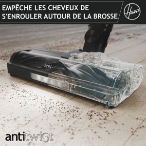Hoover HF1 Plus Flex - Aspirateur Balai sans Fil avec Tube Flexible HF1P10HX - Léger & Puissant - Turbo Mode - Brosse Anti-Twis