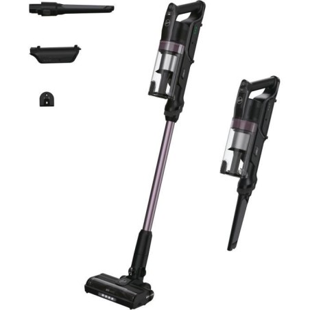 Kabelloser Stielstaubsauger - HOOVER HF1P10H - 40 AW - LED-Display - Schwarz/Pastell-Lila