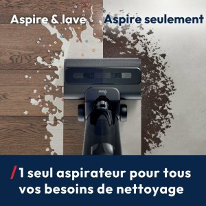 HOOVER HW300 - Aspirateur Laveur de Sols - 16 000Pa - Autonomie 40min - Tech.Anti-Twist Anti-emmelement - Auto-Nettoyage