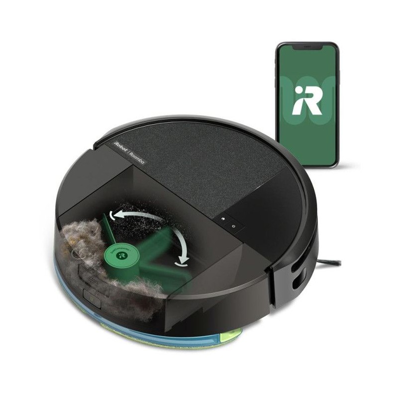 iRobot Roomba 205 DustCompactor - Automatically compacts debris inside the robot up to 60 J - Clearview LiDAR - 7K Pa